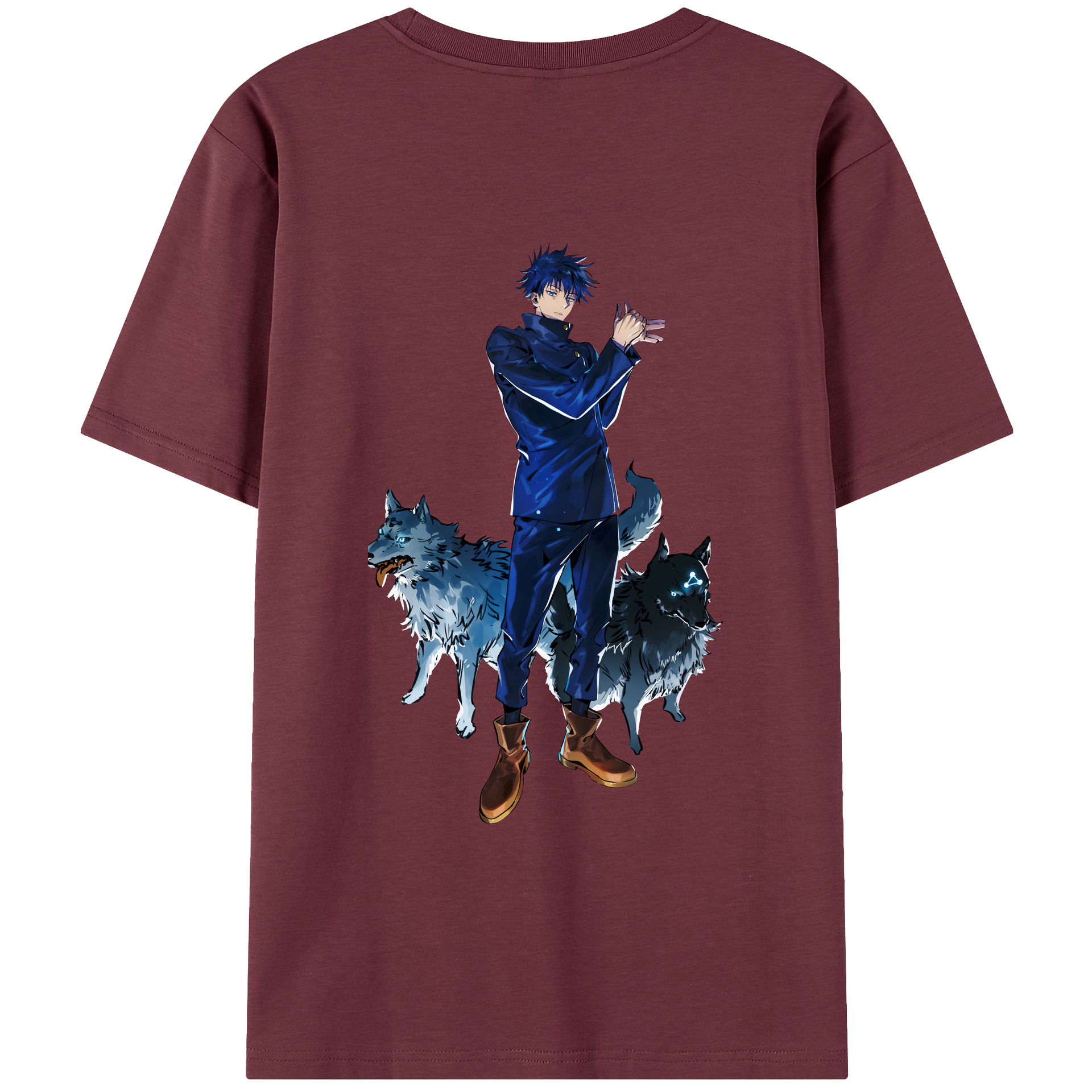 （画像用） 呪術廻戦 Jujutsu Kaisen 綿100％半袖Tシャツ（背面プリント）